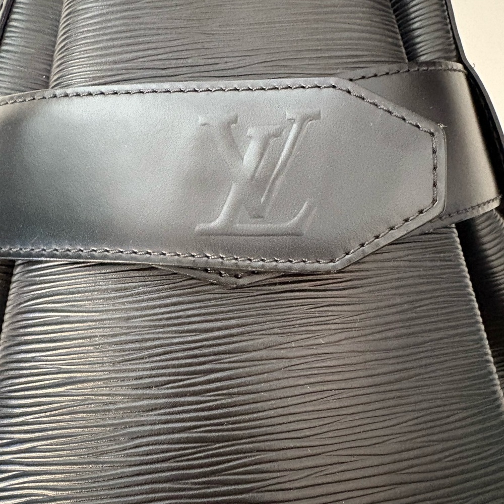 Louis Vuitton Sac de Paul Black Epi Leather Shoulder Bag Vintage LV Noir - Picture 5 of 5